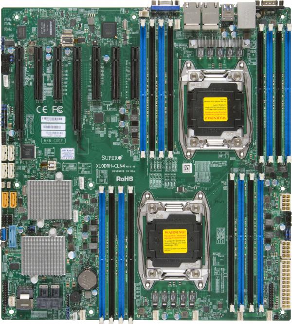 Supermicro Motherboard Xeon Boards X10DRH-CLN4