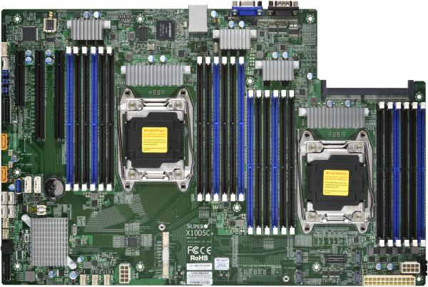 Supermicro Motherboard Xeon Boards X10DSC+