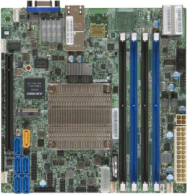 特別価格Supermicro DDR3 ソケット F マザーボード X10SDV-2C-TP8F-O