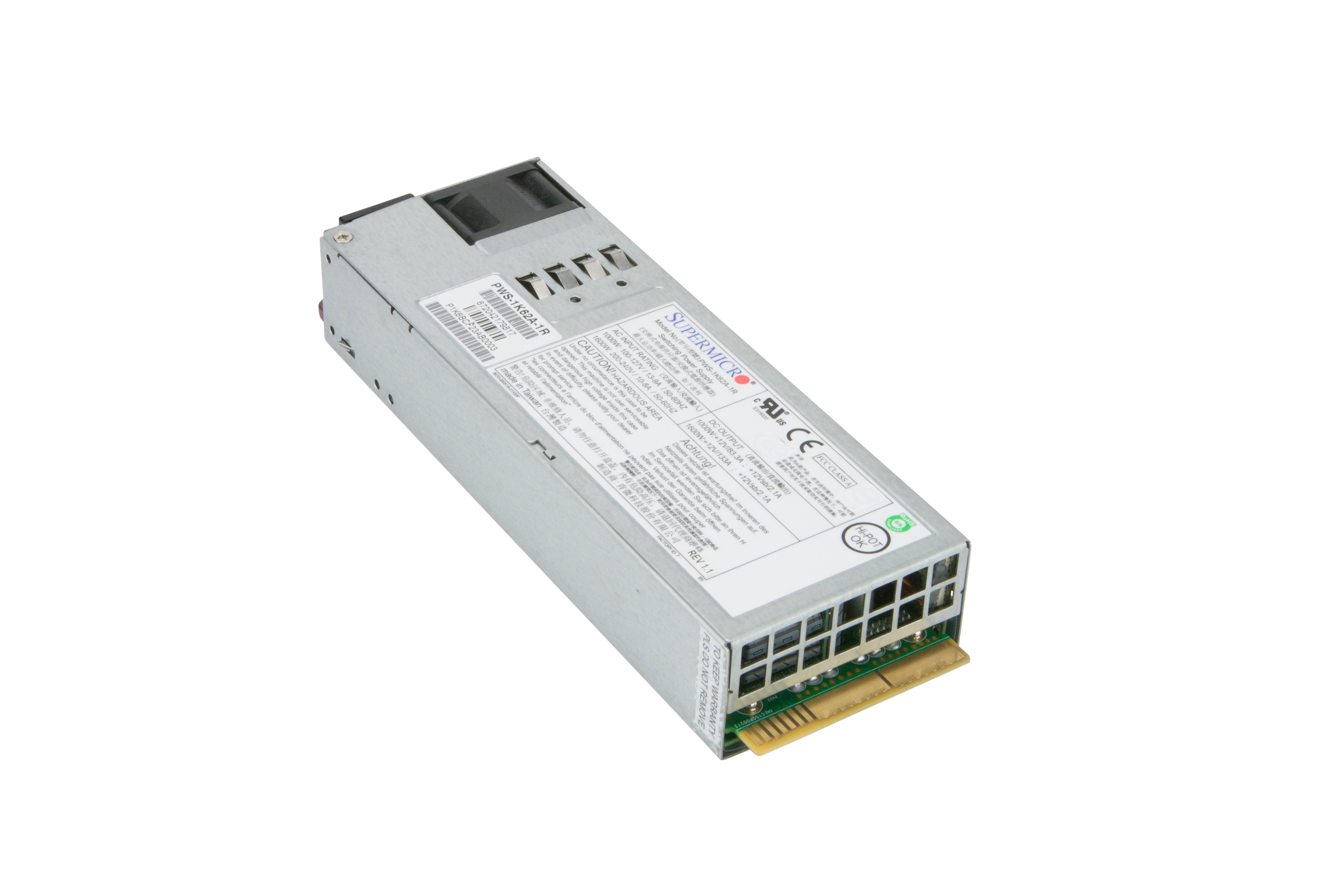 Supermicro Pws-1k41p-1r 1400w 80 Plus Gold Hot Swap Power Supply for sale online 