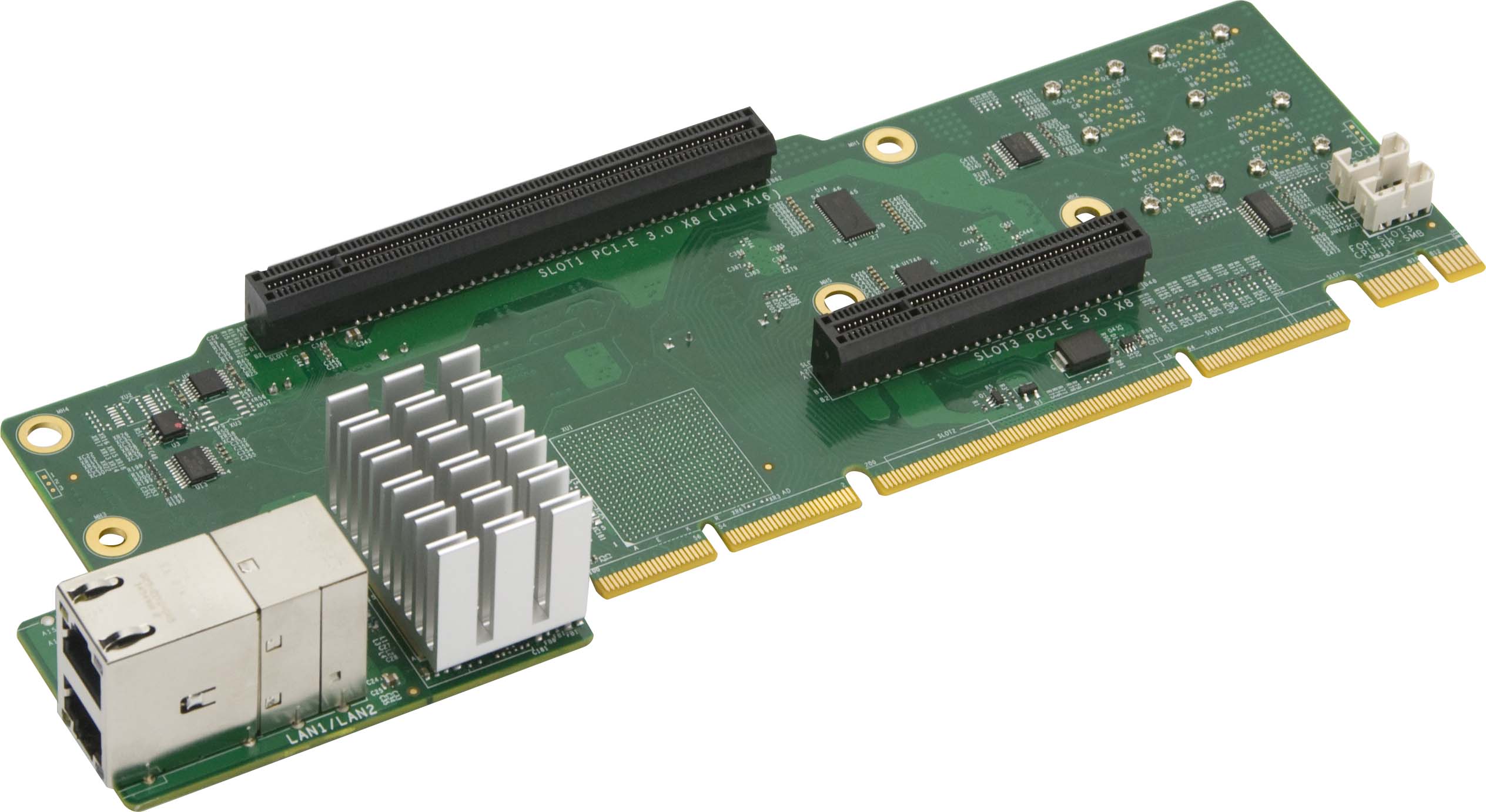 Supermicro AOC-2UR68-I4G 1U Ultra Tarjeta Vertical 4-Puerto PCI-E 3.0 x16 1GbE Intel I350 