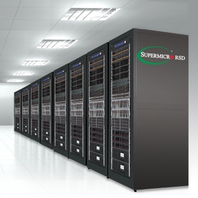 Supermicro RSD Rack, right side