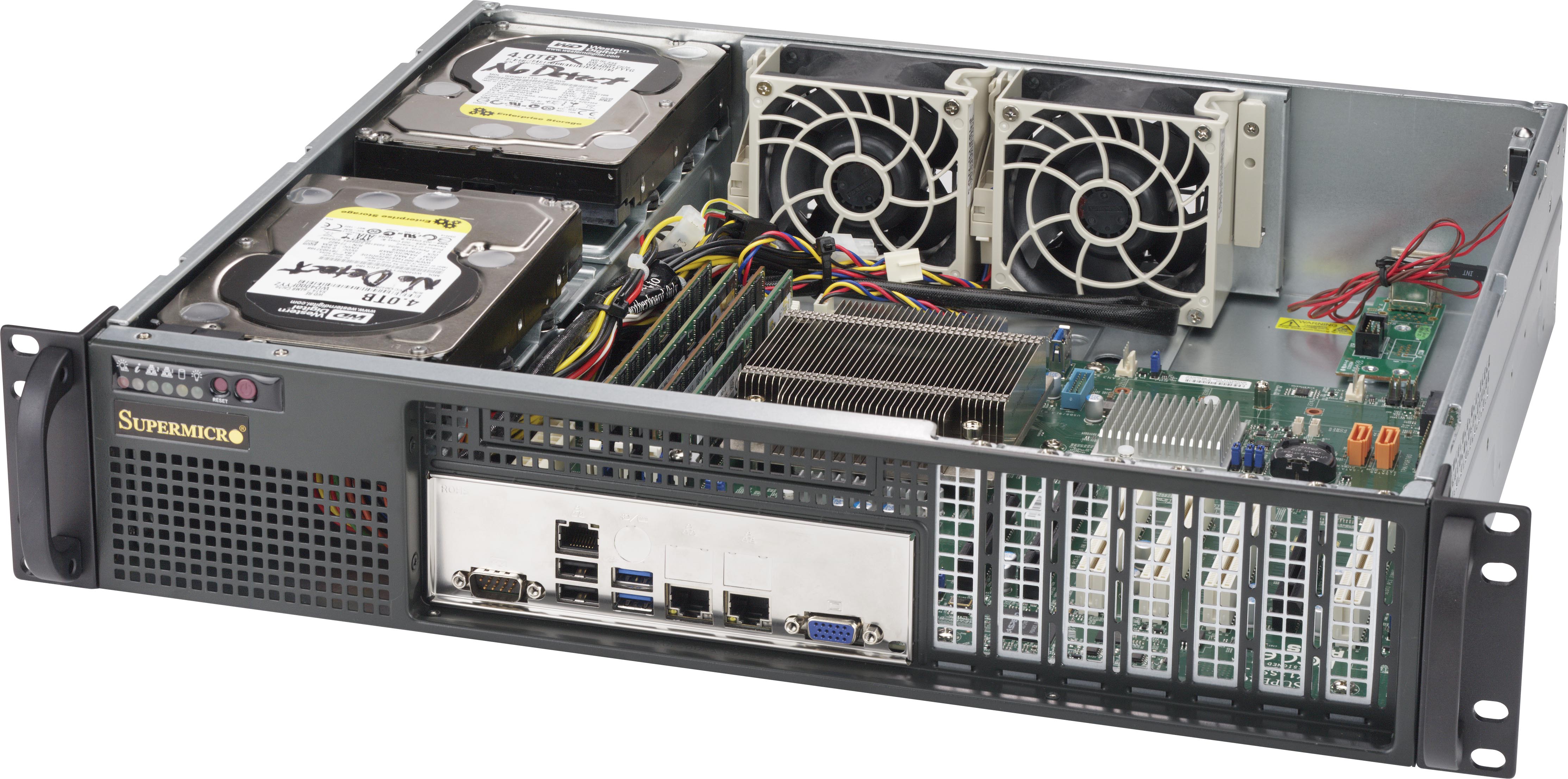 SC523L-505B | 2U | Chassis | Products | Supermicro