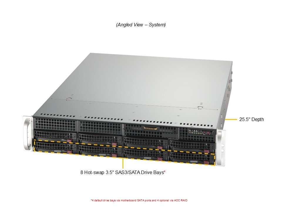 AS -2015A-TR | 2U | A+ Server | Products | Supermicro