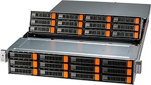 Supermicro ストレージドライブケージ - 2.5インチ - ブラック Supermicro ストレージドライブケージ - 2.5インチ - ブラック