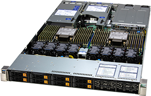 超軽量サーバー 1Uラックマウント 48GBメモリ 超軽量サーバー 1Uラックマウント 48GBメモリ