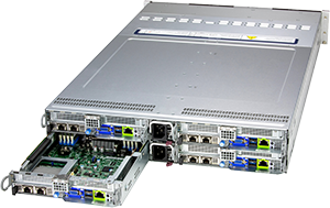 ツインサーバー高密度マルチノードサーバソリューション｜Supermicro