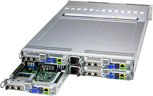 ツインサーバー高密度マルチノードサーバソリューション｜Supermicro