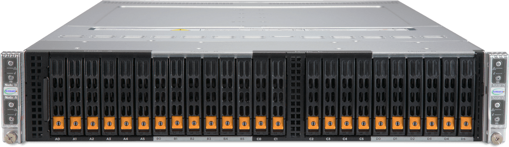 Supermicro BigTwin® SYS-220BT-HNC8R (front view)