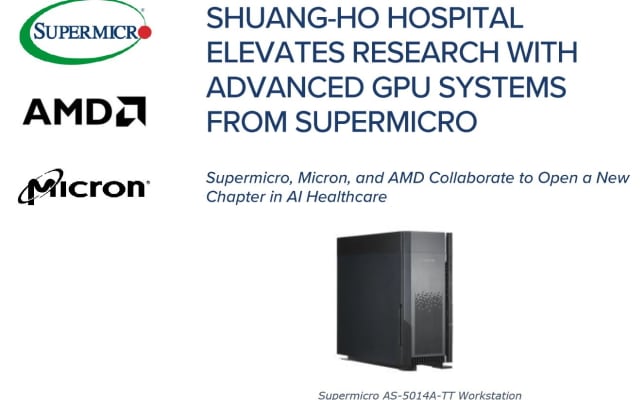 Vignette : Success Story - L'hôpital Shuang-Ho améliore la recherche grâce aux systèmes GPU avancés de Supermicro 