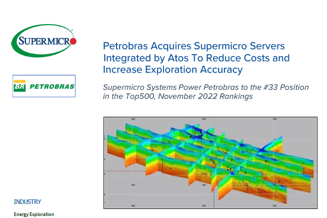 Thumbnail: Success Story – Petrobras Acquires Supermicro Servers Integrated by Atos To Reduce Costs and Increase Exploration Accuracy 