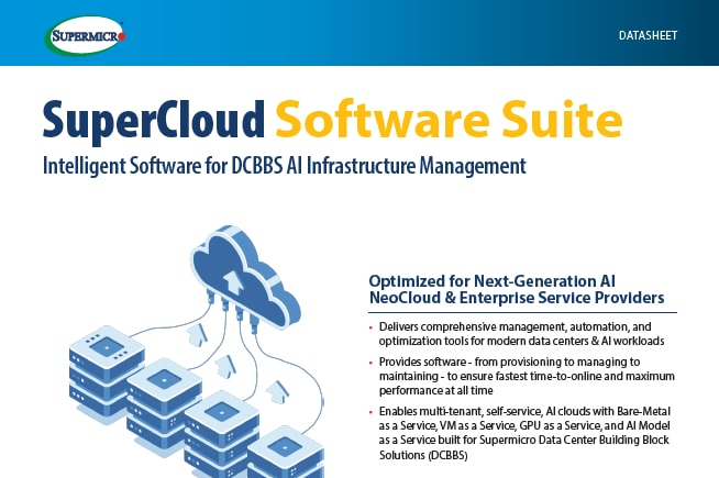 縮圖：資料表 – SuperCloud 軟體套件 