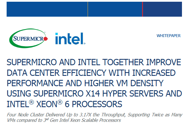 Vignette : Livre blanc sur la virtualisation avec le processeur X14 Xeon® X14 Xeon®