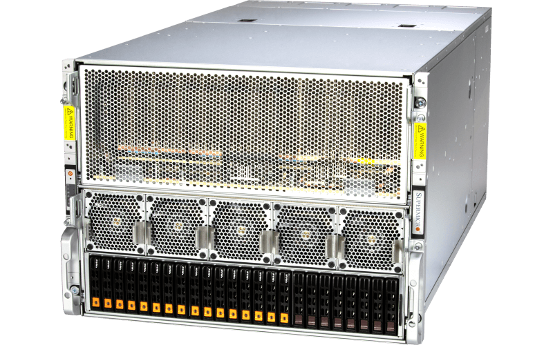 Supermicro 8-GPU システム (H13)