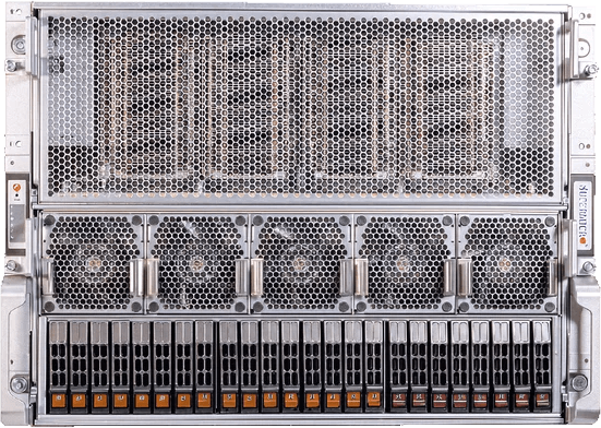 Supermicro H13 8U 8GPUシステム AS -8125GS-TNHR