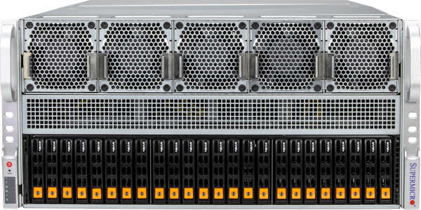 Supermicro X14 5U 8GPUシステム SYS-522GA-NRT