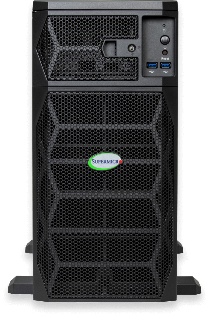 Supermicro AI Station ARS-511GB-NB-LCC, vue de face