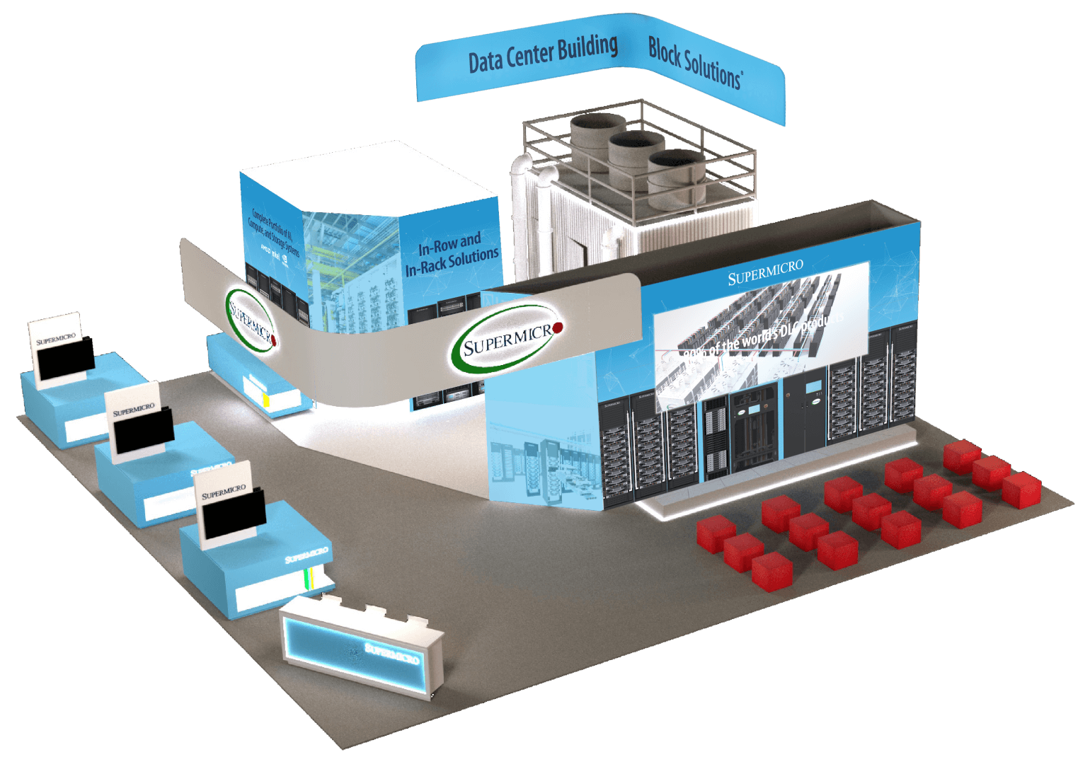 SC25におけるSupermicro は3504です