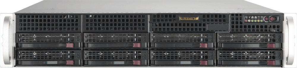 Système de montage en rack 2U Supermicro A+ avec processeur AMD EPYC™ 4005/4004 series