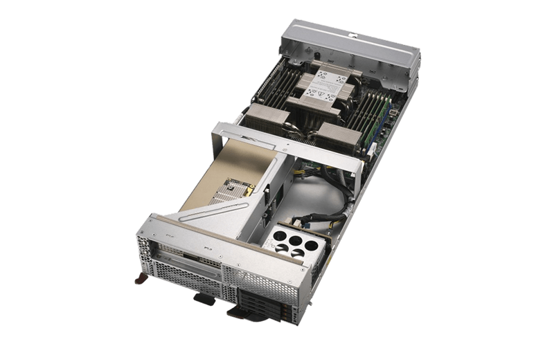 Supermicro Double-width SuperBlade with Intel® Xeon® 6900 series processors