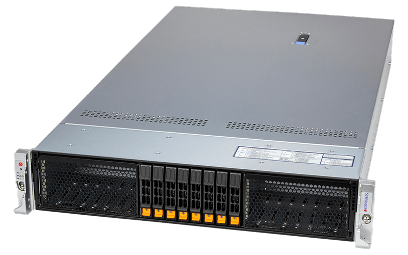 Supermicro 2U Hyper SuperServer with Single Intel® Xeon® 6 6900 series Processor