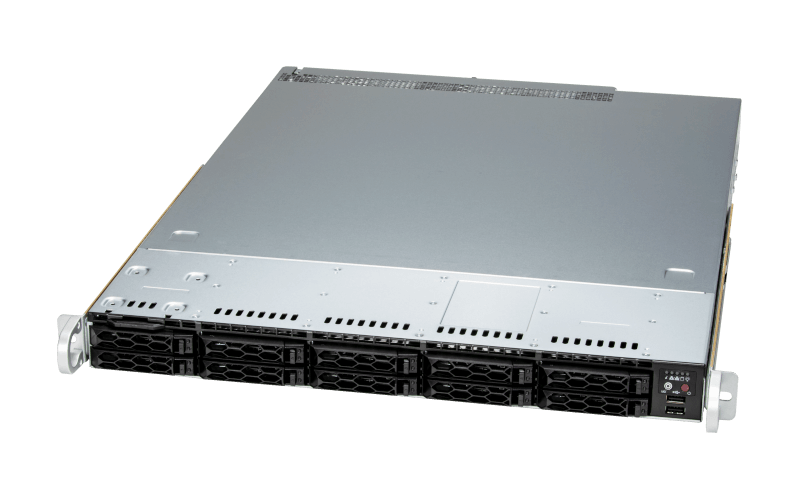 Supermicro 1U 10-bay CloudDC system