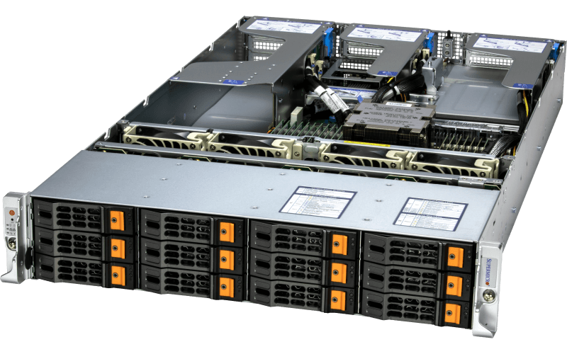 Supermicro 2U 12-bay Hyper-U system