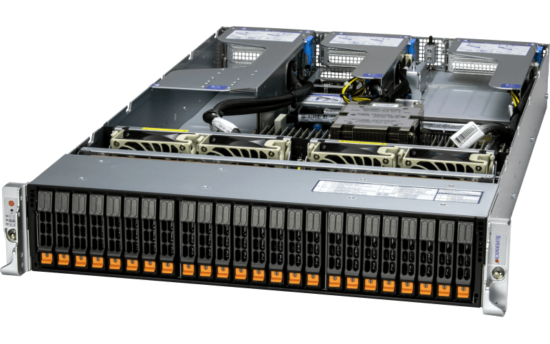 Supermicro 2U 24-bay Hyper-U system