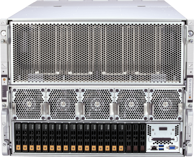 Supermicro 8U HGX H100 8-GPU System