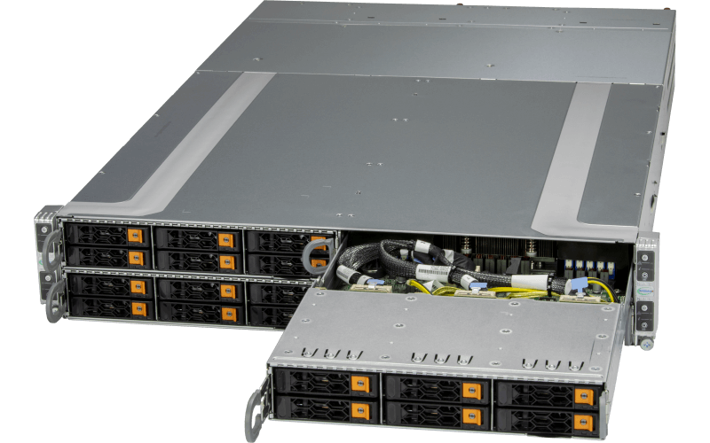 Supermicro 2U 4-Node A+ GrandTwin® Server