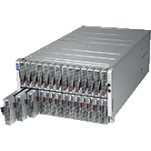 Boîtier Supermicro 6U 28 lames Microblade