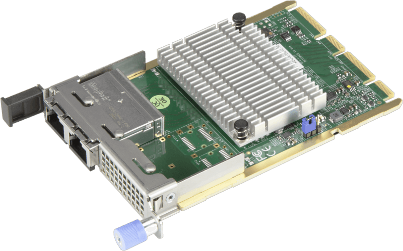 Adaptador para servidor Ethernet PCIe 3.0 Supermicro AOC-STGF-i2S Doble Puerto 10G pequeña form-factor 