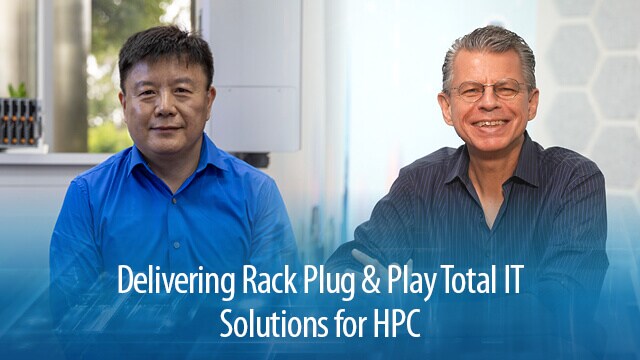 Thumbnail for TECHTalk: “Delivering Rack Plug & Play Total IT Solutions for HPC”