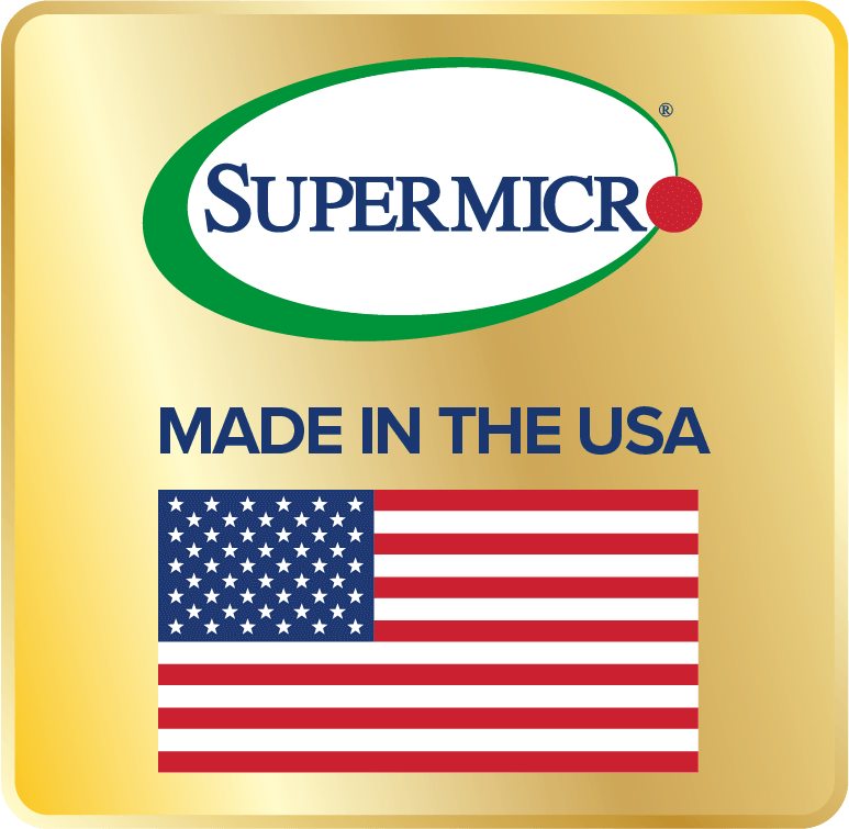 Supermicro ‘Made in the USA’ logo