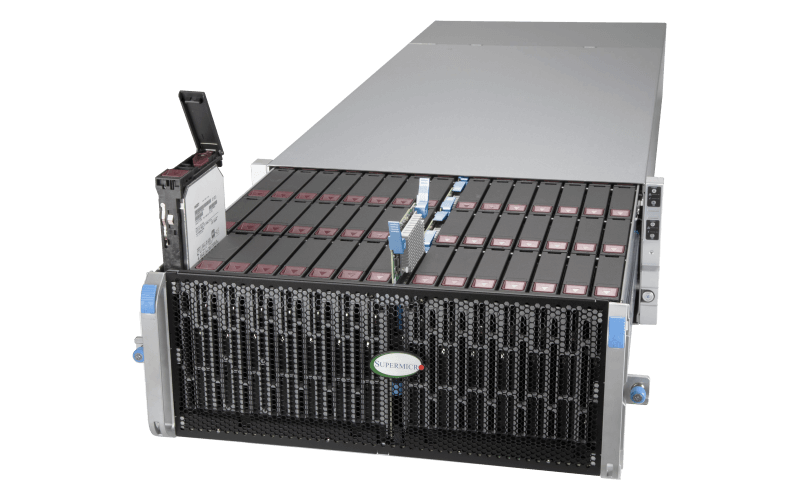 90-bay top-loading SuperStorage SSG-6049SP-E1CR90