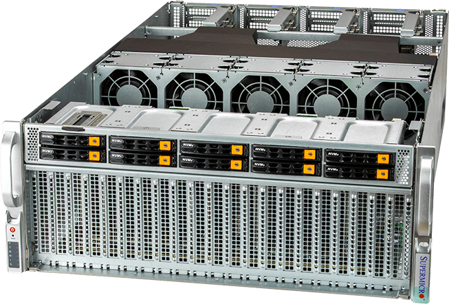 Supermicro 4U Universal GPU System with Dual 3rd Gen Intel® Xeon® Scalable processors