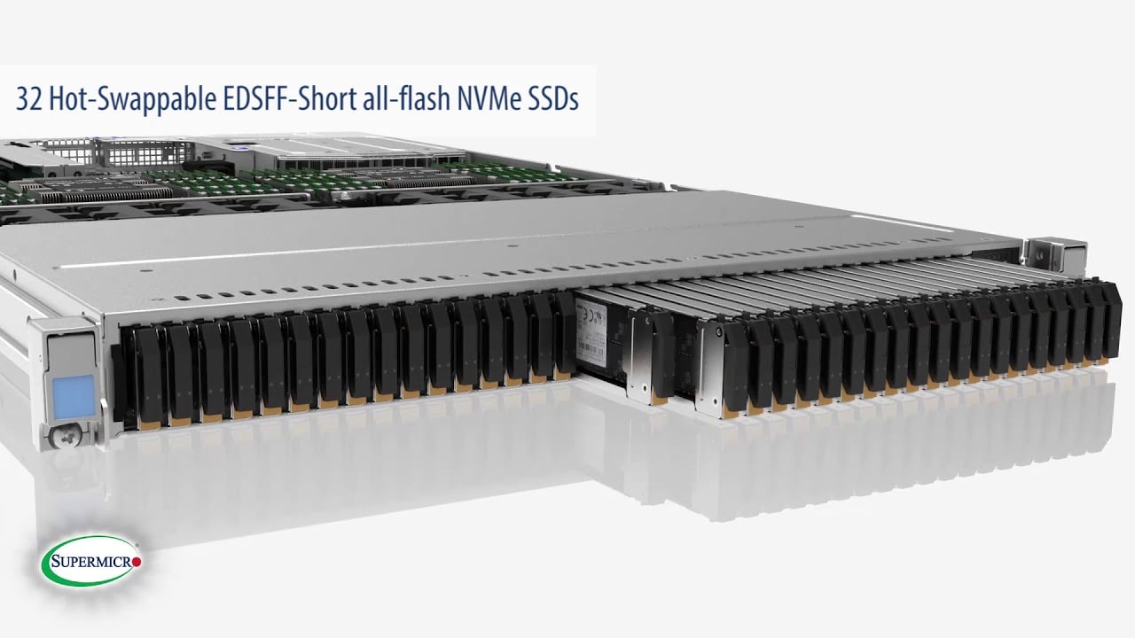 All-Flash NVMe Servers for Advanced Computing